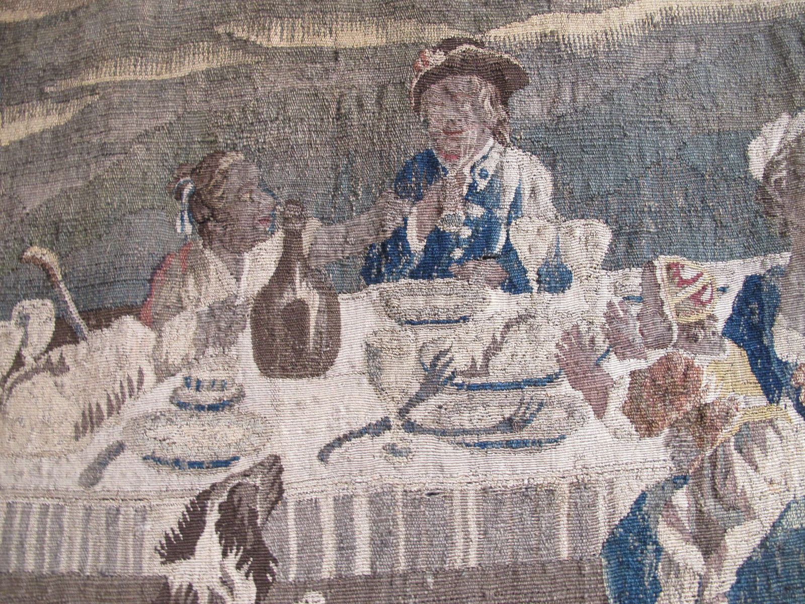Charming French Pastoral Tapestry, Circa 1790, 2.57m X 4.94m photo vinterior
