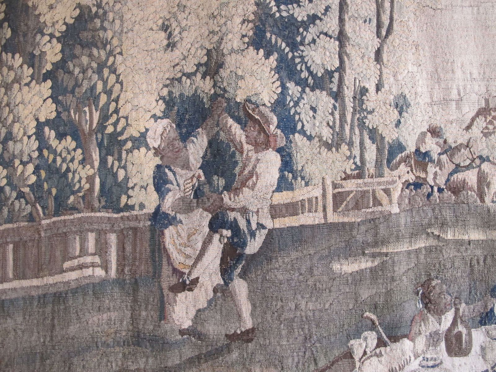 Charming French Pastoral Tapestry, Circa 1790, 2.57m X 4.94m photo buy