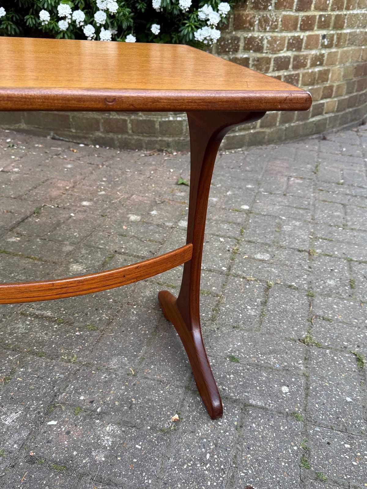 photo for sale Vintage Teak Coffee Table 1960s Danish Style Mid Century Modern L