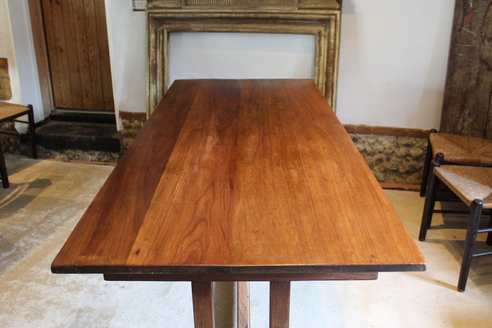 Table Refectory Arts And Crafts Teak The Music House Norwich C1930 photo furniture