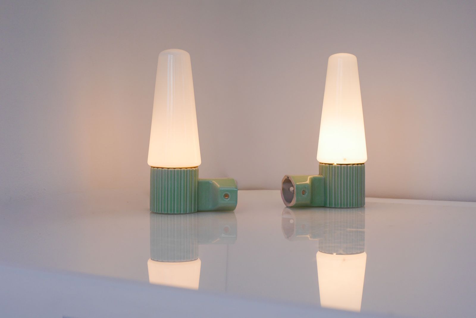 Lighting Wall Sconces By Hans Agne Jakobsson For Ifö, 1965, Set Of 2 photo