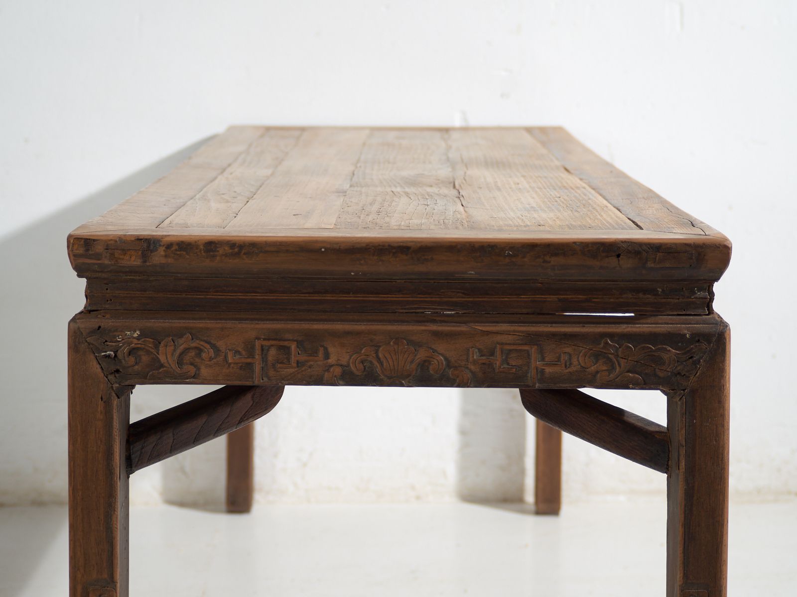 photo for sale Antique Long Bench Table In Pine Wood – China, Circa 1900