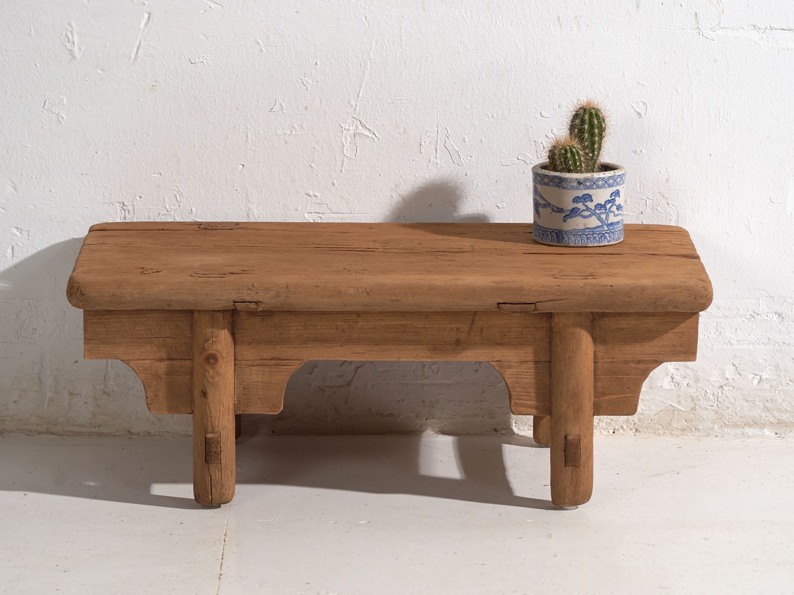 photo furniture Antique Low Table In Pine Wood – China, Circa 1930