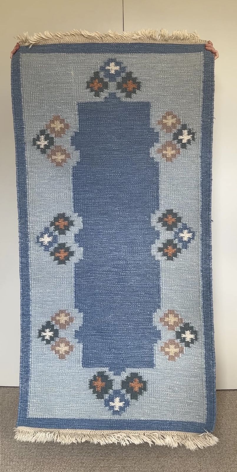 Mid Century Swedish Wool Rug