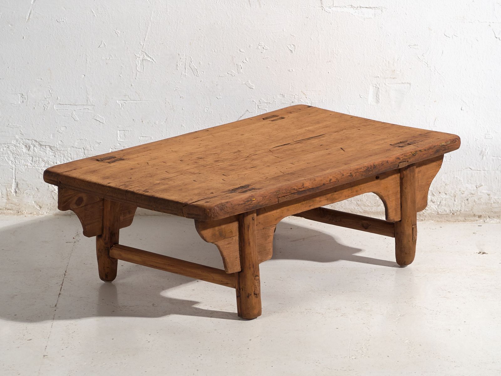 Antique Low Table In Pine Wood – China, Circa 1930