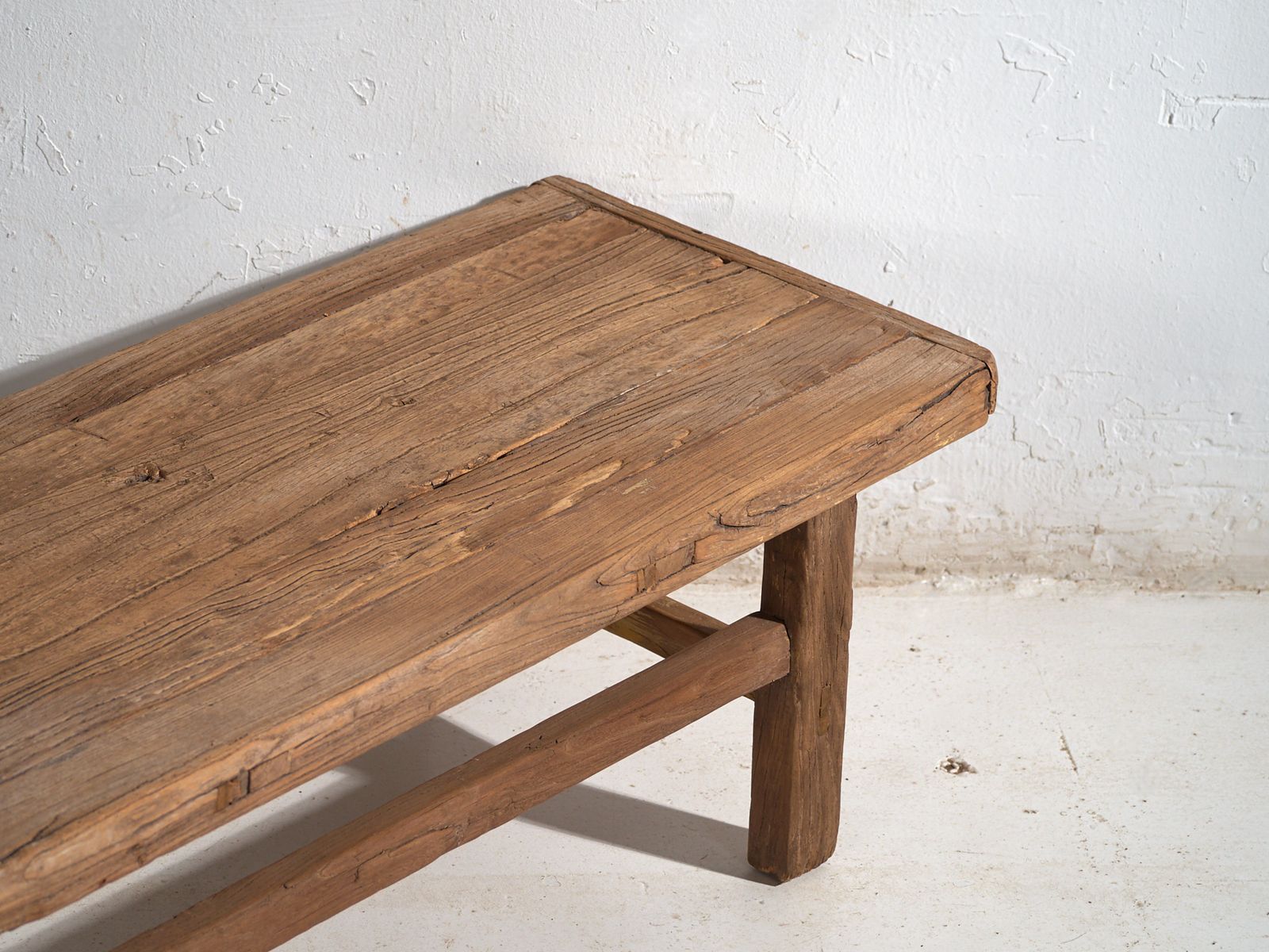 Antique Low Table In Pine Wood – China, Circa 1930 photo furniture