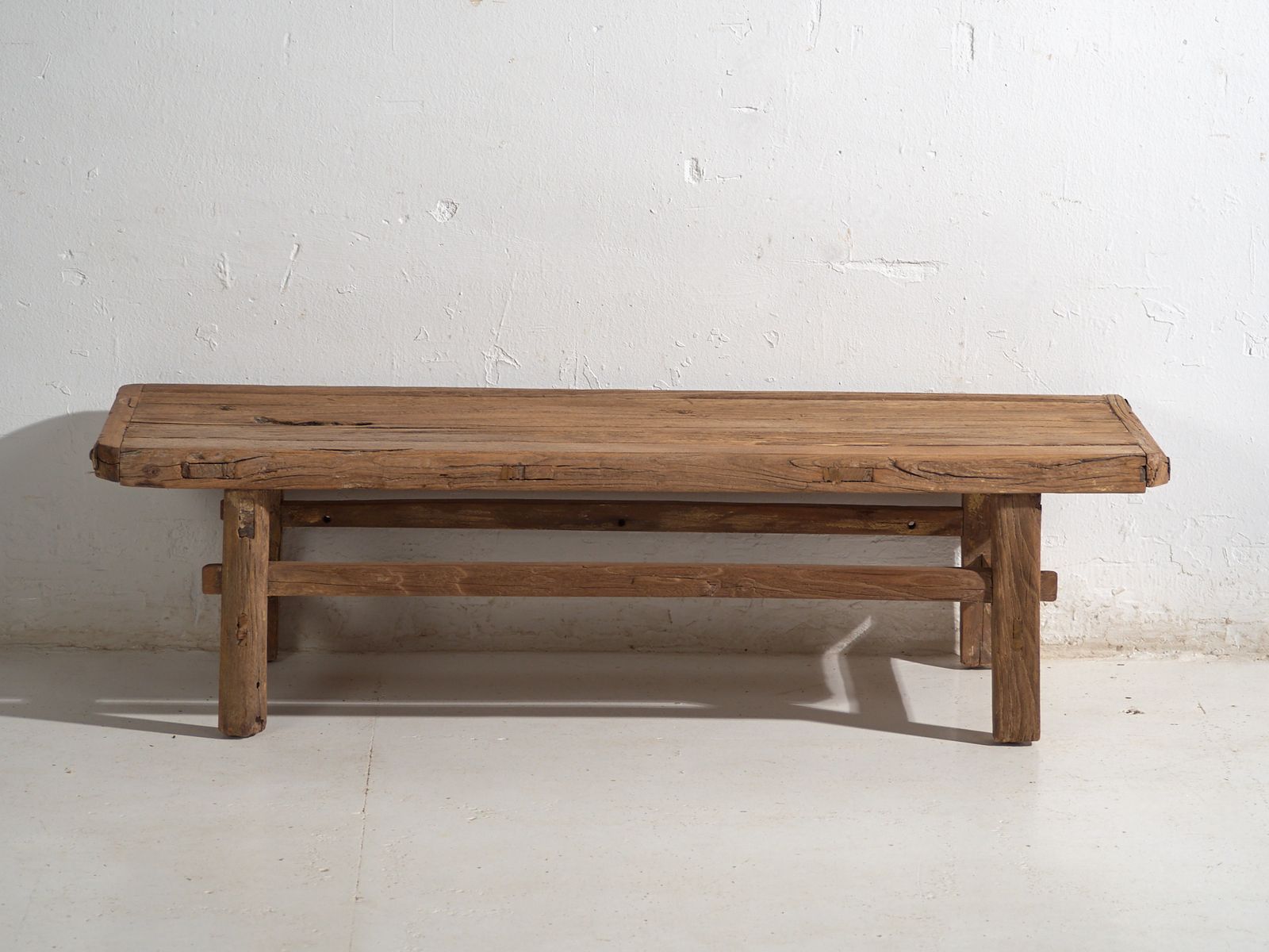 Antique Low Table In Pine Wood – China, Circa 1930 photo 523.0
