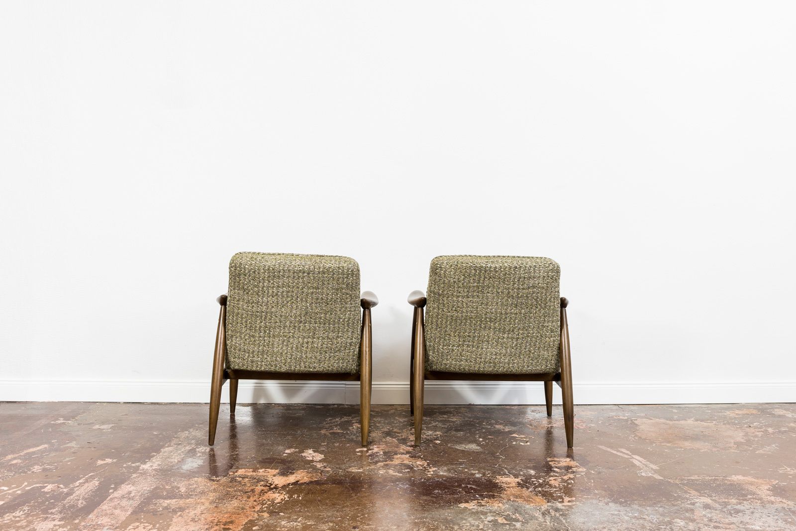 Mid Century Armchairs, Gfm 87 By Juliusz Kędziorek, Poland, 1960's, Set Of 2 photo vintage