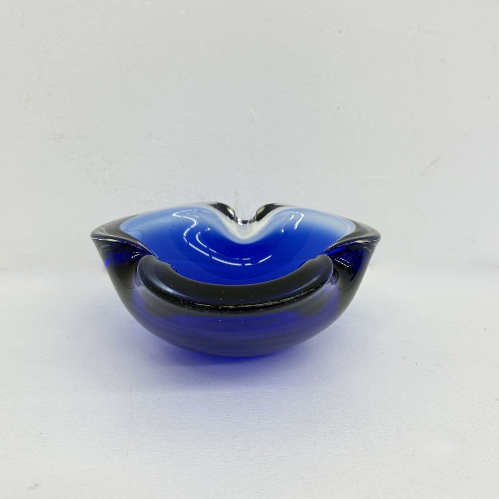Mid Century Design Set Of 6 Blue Murano Glass Bowls, 1970’s photo buy
