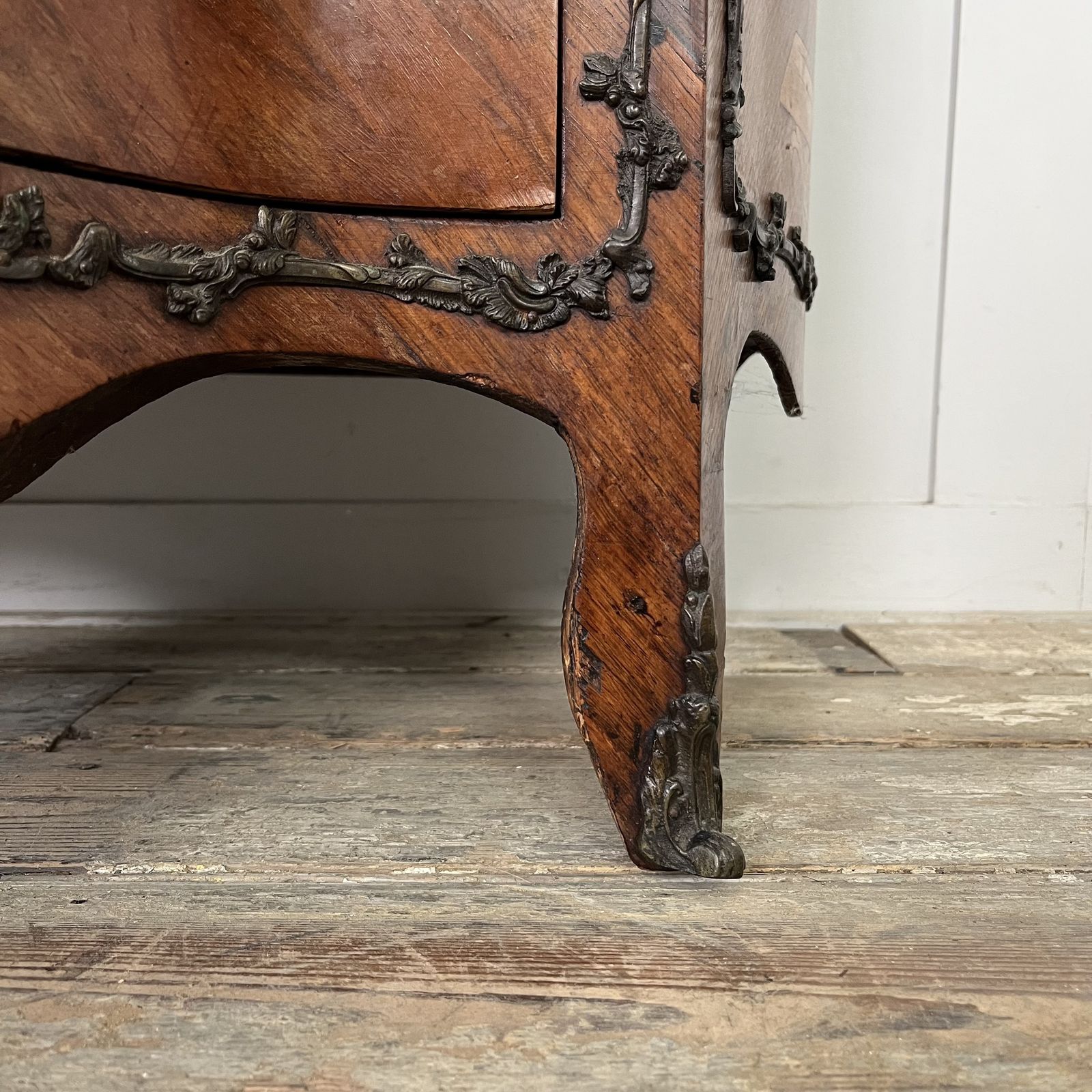 Antique Rosewood Marquetry Chest Of Drawers photo 949.98