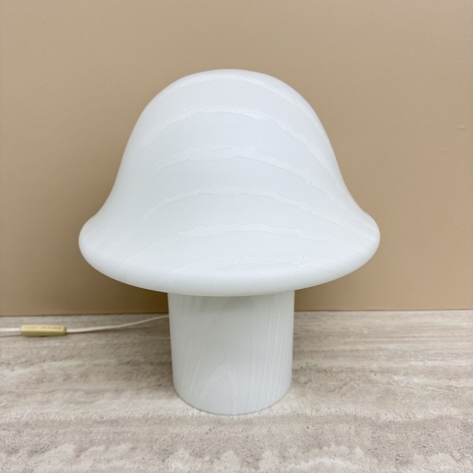 Peil & Putzler Mushroom Zebra Tafellamp, jaren 1970 photo 912.0