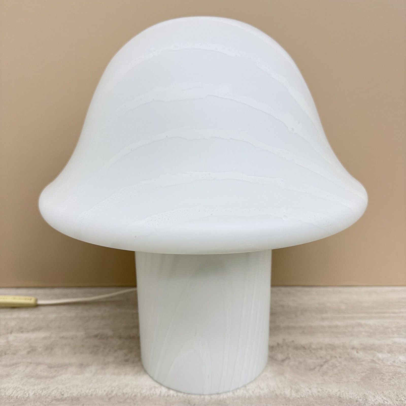 Peil & Putzer Mushroom Zebra Table Lamp , 1970’s photo buy
