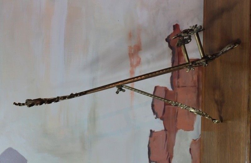 19th Century Bronze Table Easel photo 449.08