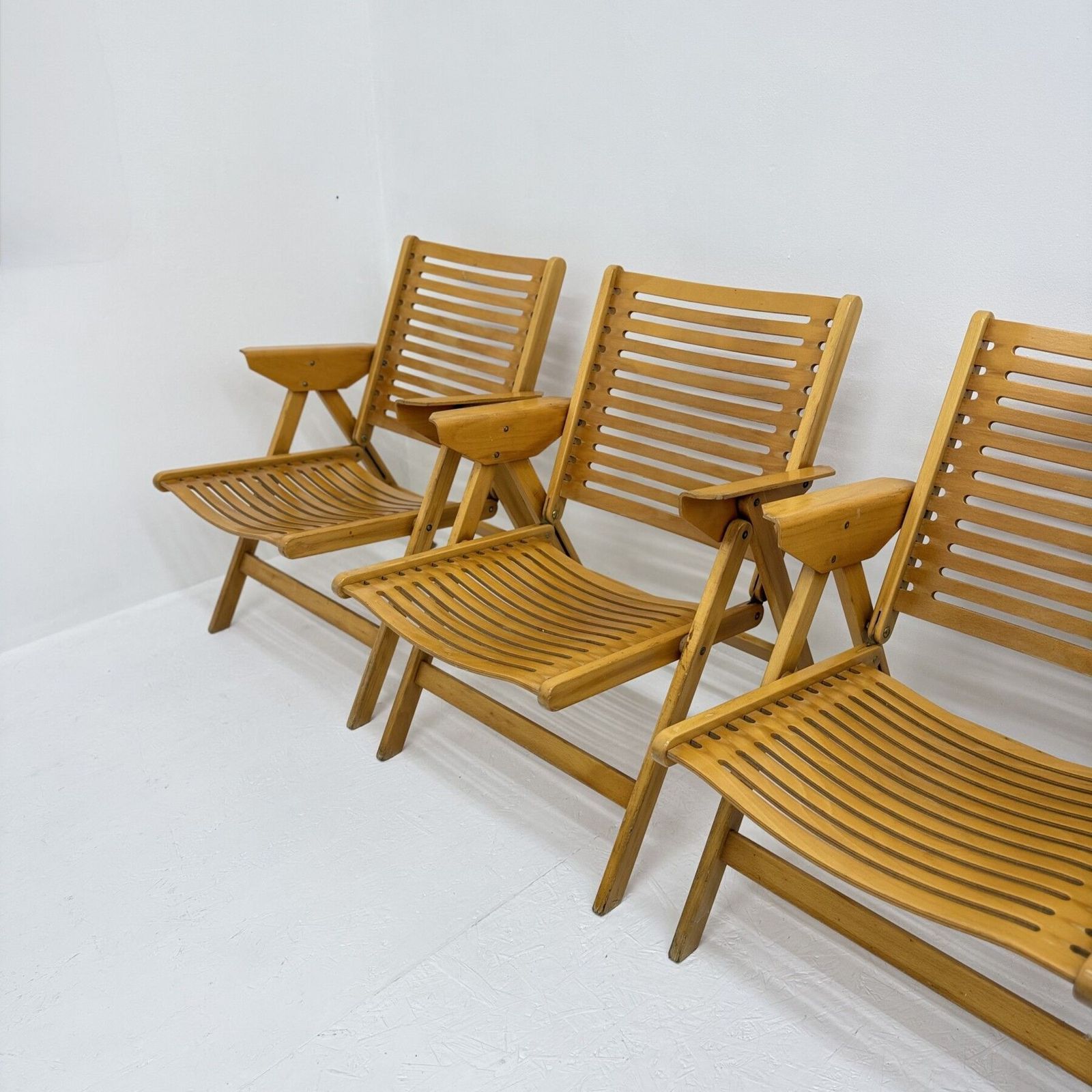 1 Of 3 Niko Kralj Rex Folding Chair Mid Century , 1950’s photo Furniture