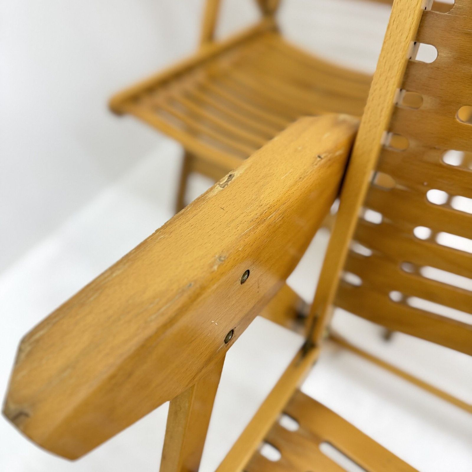 1 van 3 Niko Kralj Rex opklapbare stoelen – Mid-Century, ca. jaren 1950 photo vintage