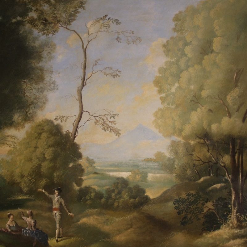 Italiaans landschapsschilderij, 20e eeuw photo Kunst