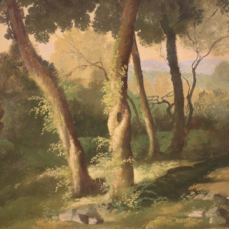 Kunst Italiaans landschapsschilderij, 20e eeuw photo