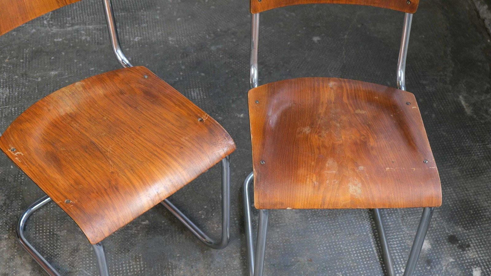 One Of Two Bauhaus Cantilever Chairs S 43 By Mart Stam, #50 photo for sale