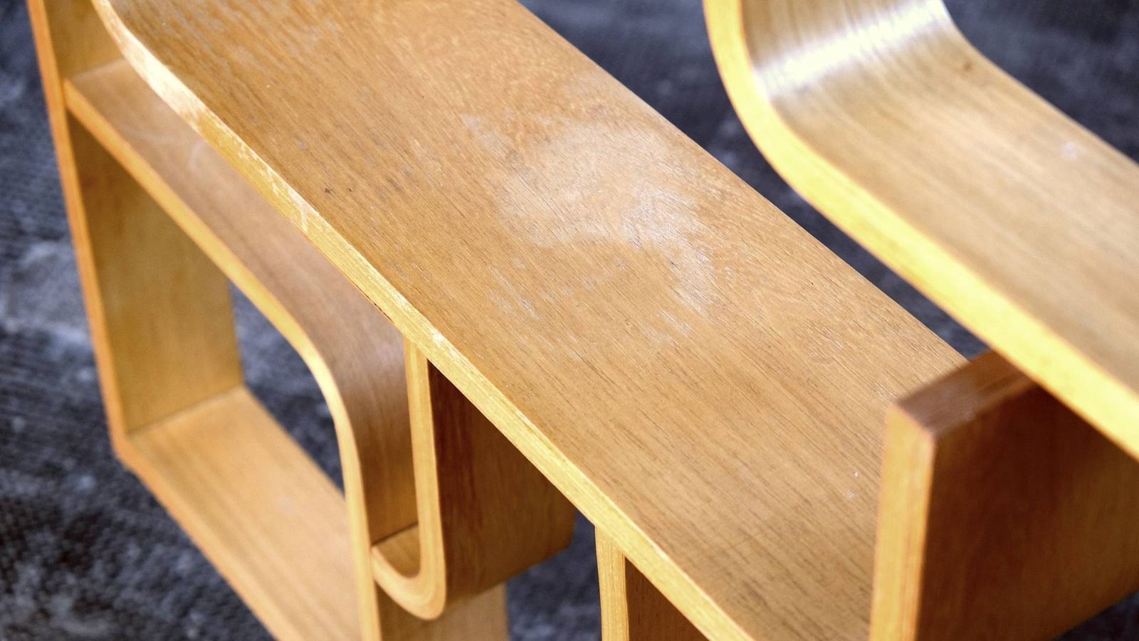 Mid Century Room Divider / Room Divider In Light Wood By Ludvik Volak Incl. Mounting Material photo 2531.0