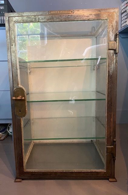 Antique Mayer & Meltzer Medical Display Cabinet