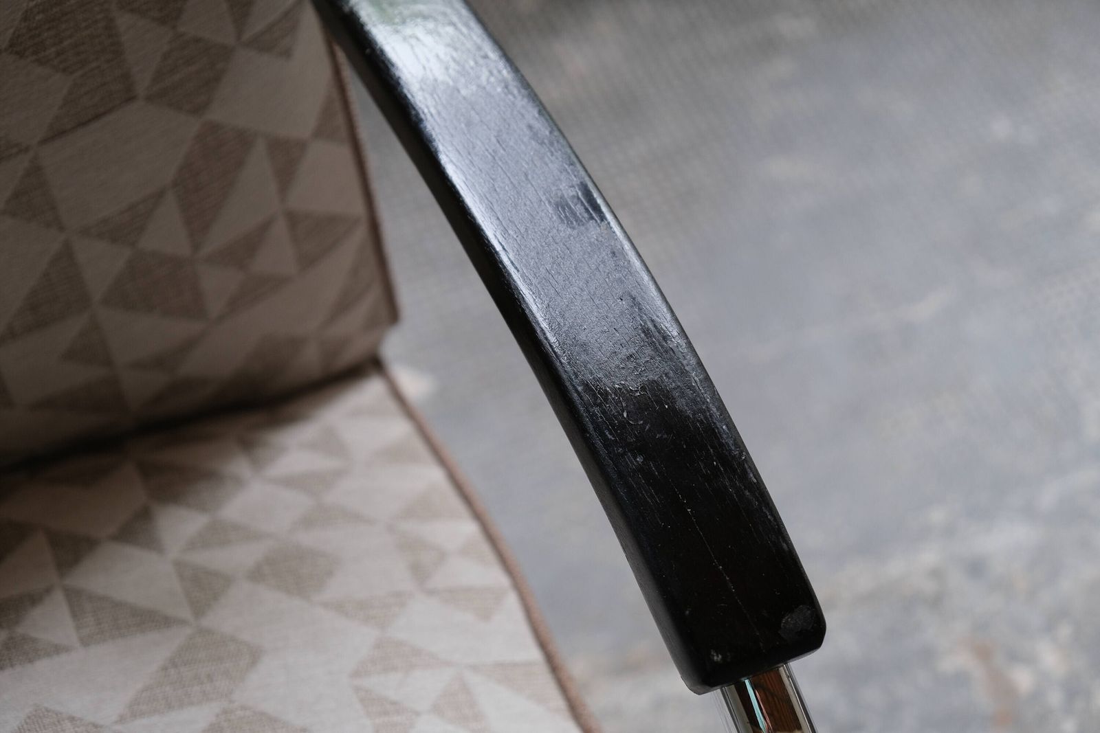 1 Of 2 Bauhaus Armchair Mücke Melder Famos Fn21 With New Fabric Cover photo vinterior