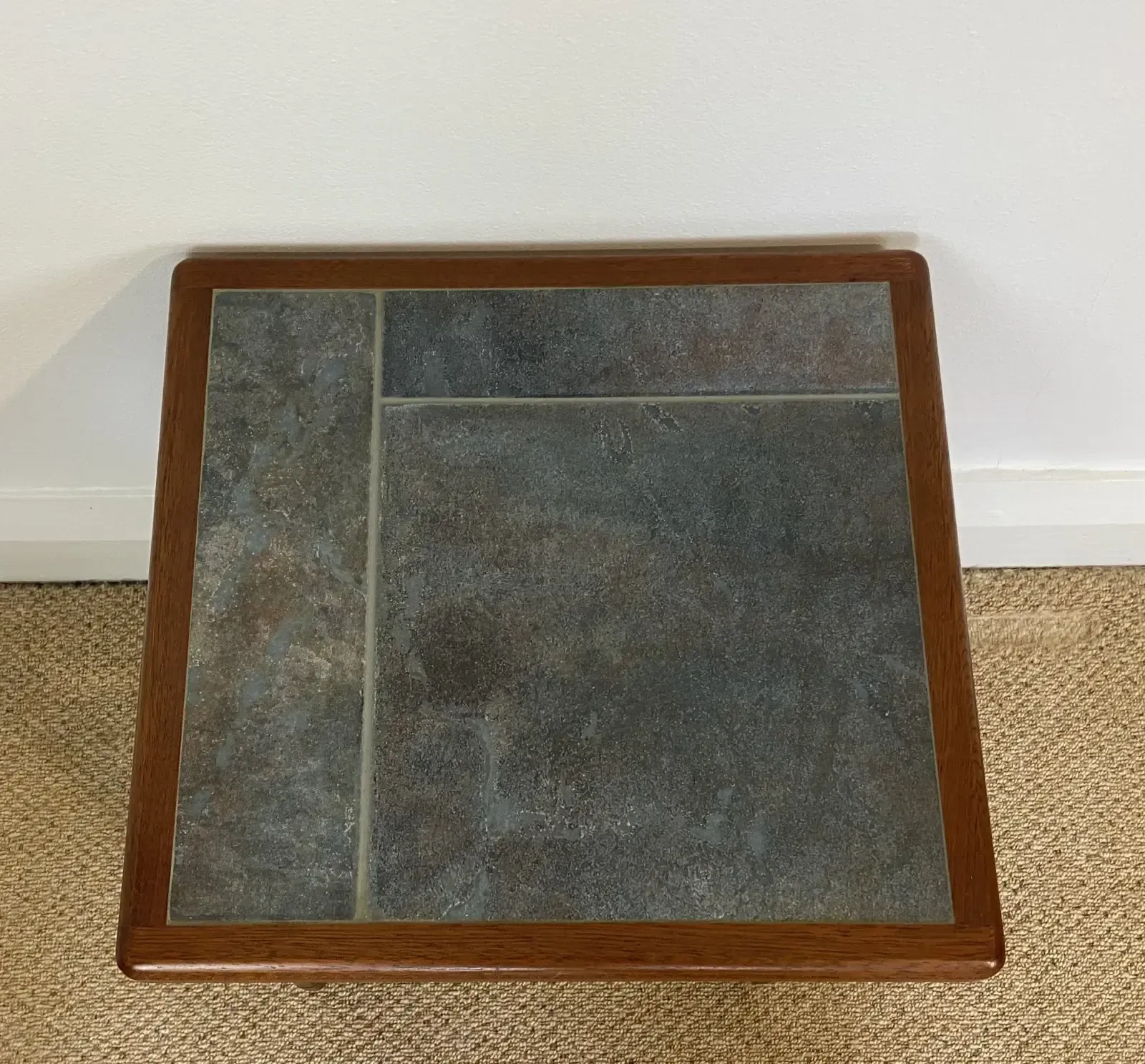 Mid Century Danish Tiled Top Nest Of Coffee/Side Tables photo buy