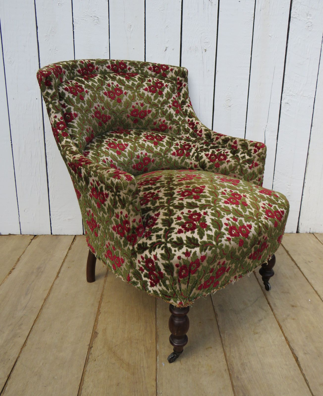 Antique Napoleon III Tub Armchair photo vinterior