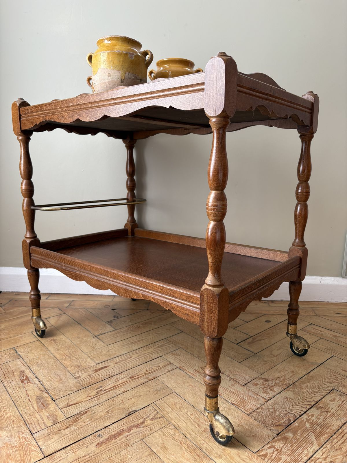 French Drinks Trolley, 1940s, Vintage photo furniture