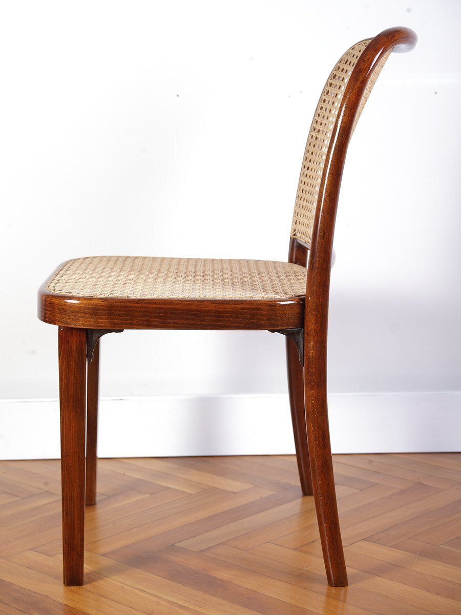 Model A 811 stoel van Josef Hoffmann & Josef Frank voor Thonet, jaren 1920 photo vintage