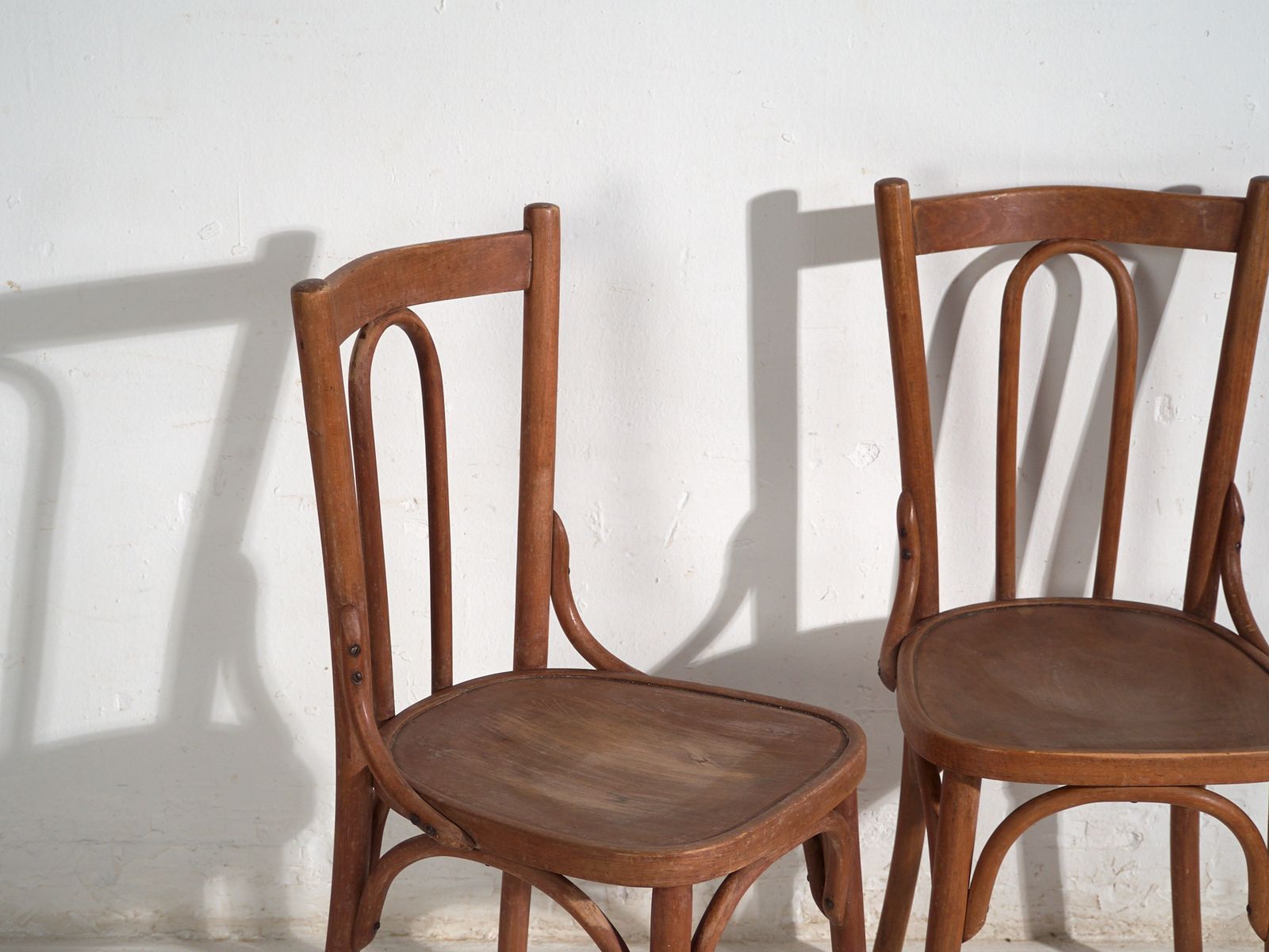 Antique Set Of 6 Bentwood Thonet Chairs – Central Europe, Circa 1900 photo 1419.0