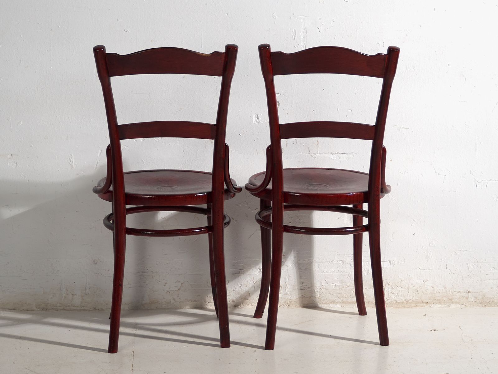 Antique Set Of 4 Bentwood Thonet Chairs – Central Europe, Circa 1900 photo buy