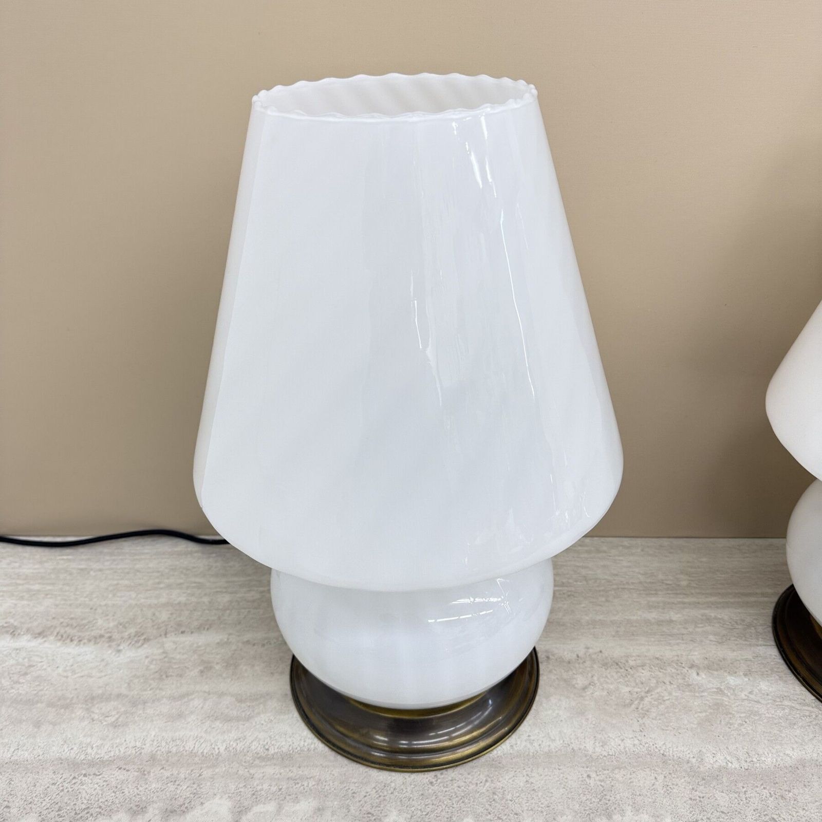 photo for sale XL Mid-Century design Murano glas swirl lampen, jaren 1970