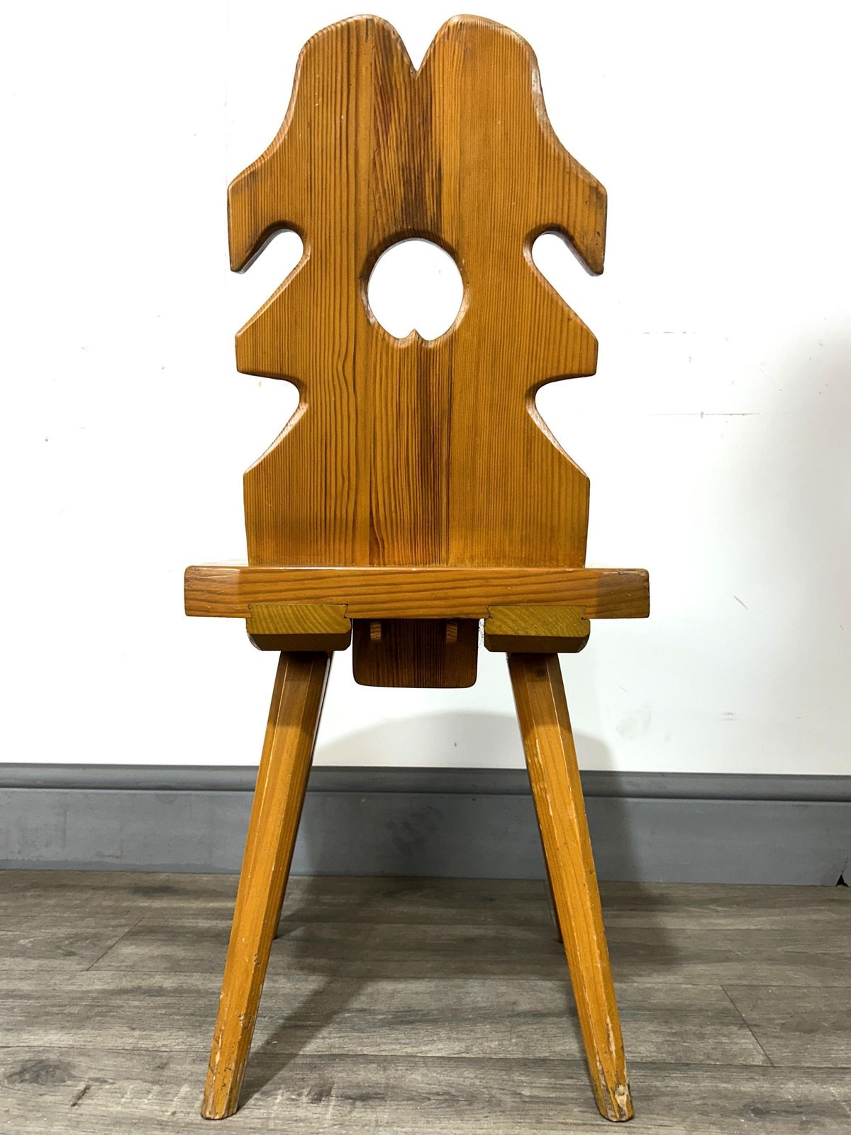 photo buy Fabulous Brutalist Polish Pine Dining Suite Josef Kulon Przelom Capelia 1960's.