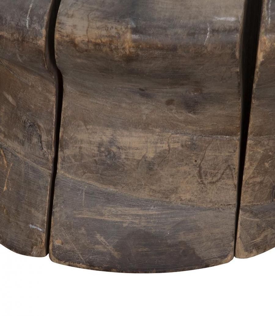 19th Century French Seven Piece Wooden Hat Mould In The Form Of A Torque photo 450.0