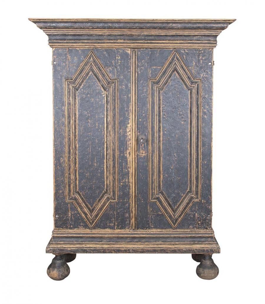 18th Century Swedish Period Baroque Cabinet