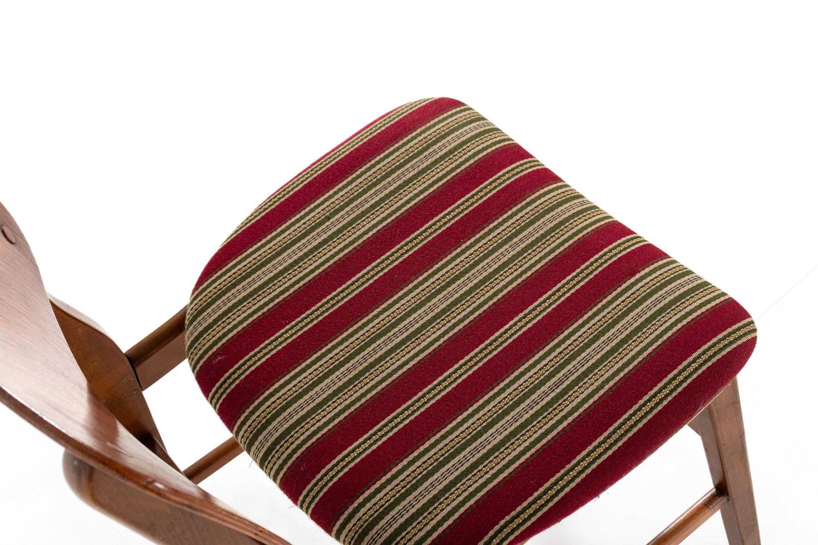 Set van zes vintage teakhouten eetkamerstoelen van Ib Kofod-Larsen, jaren 1960 photo vinterior