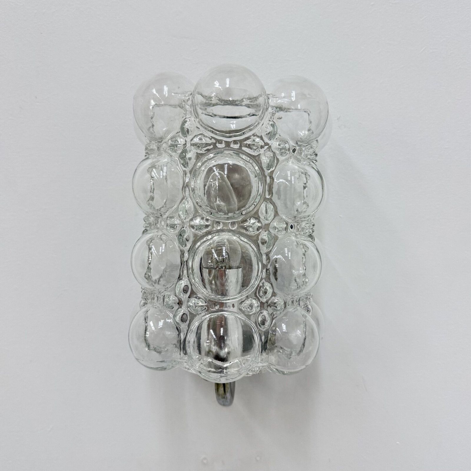 Set van 2 Bubble Glass wandlampen van Helena Tynell voor Limburg, Duitsland, jaren 1970 photo buy