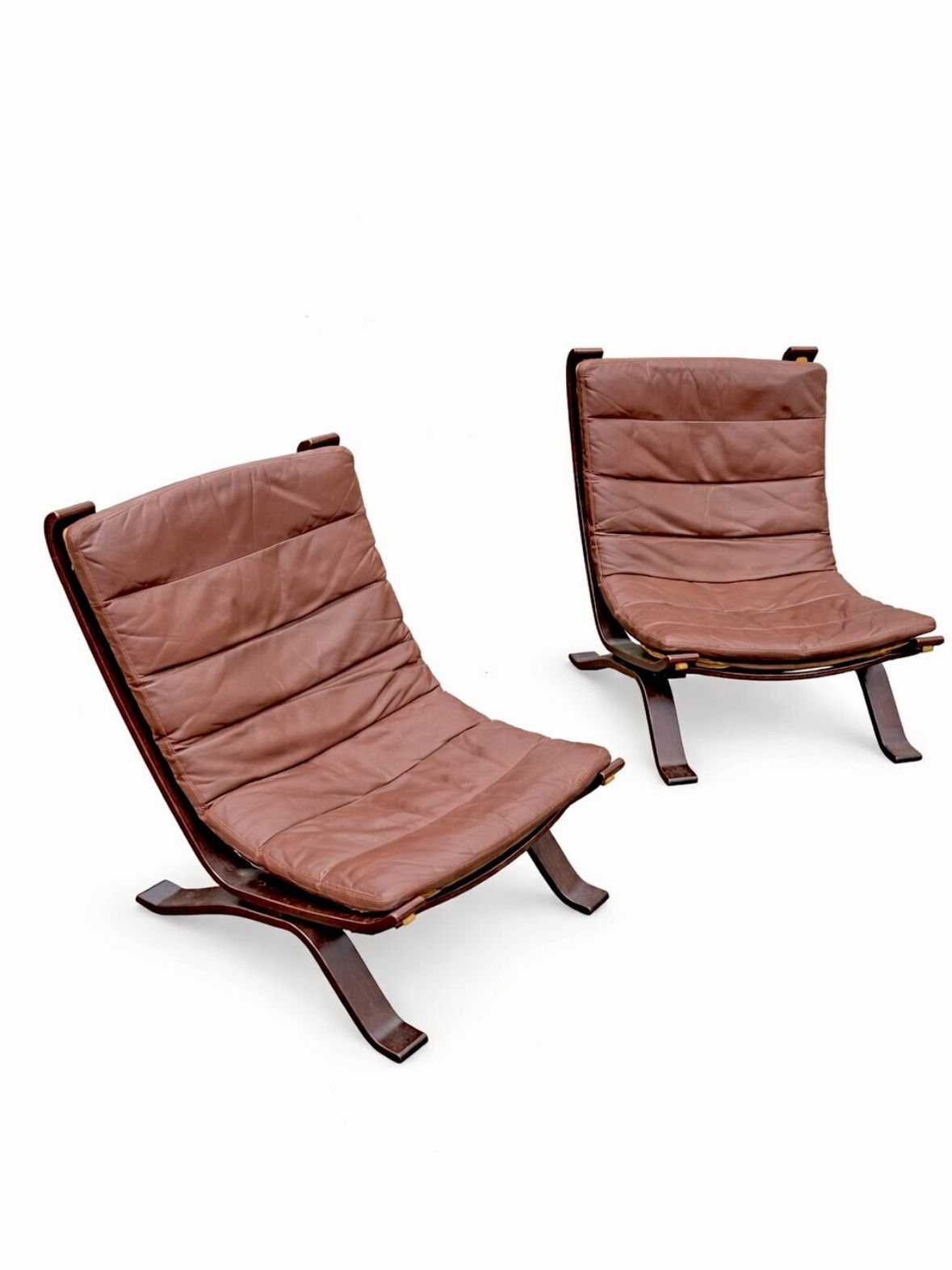 Original Focus Lounge Chair Pair – Henry W. Klein (Hw Klein) Norway photo furniture