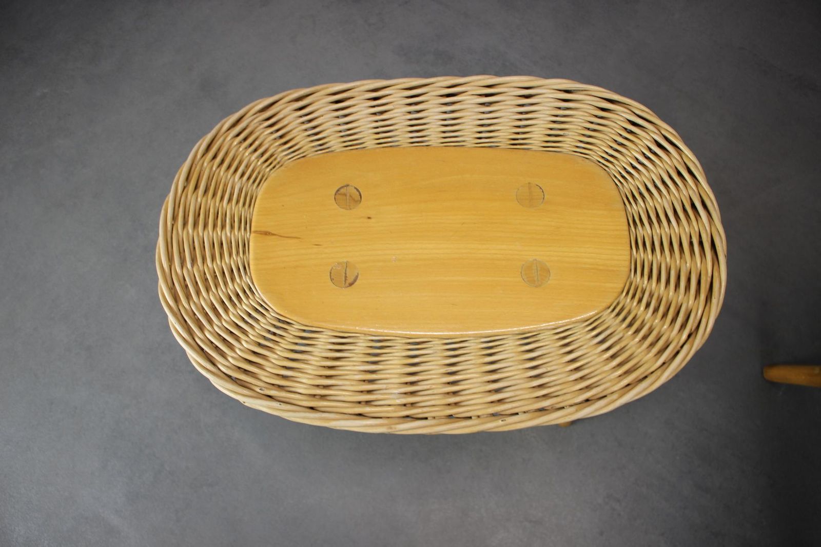 Mid Century Rattan Seating Set By Uluv, Czechoslovakia, 1960s photo vintage