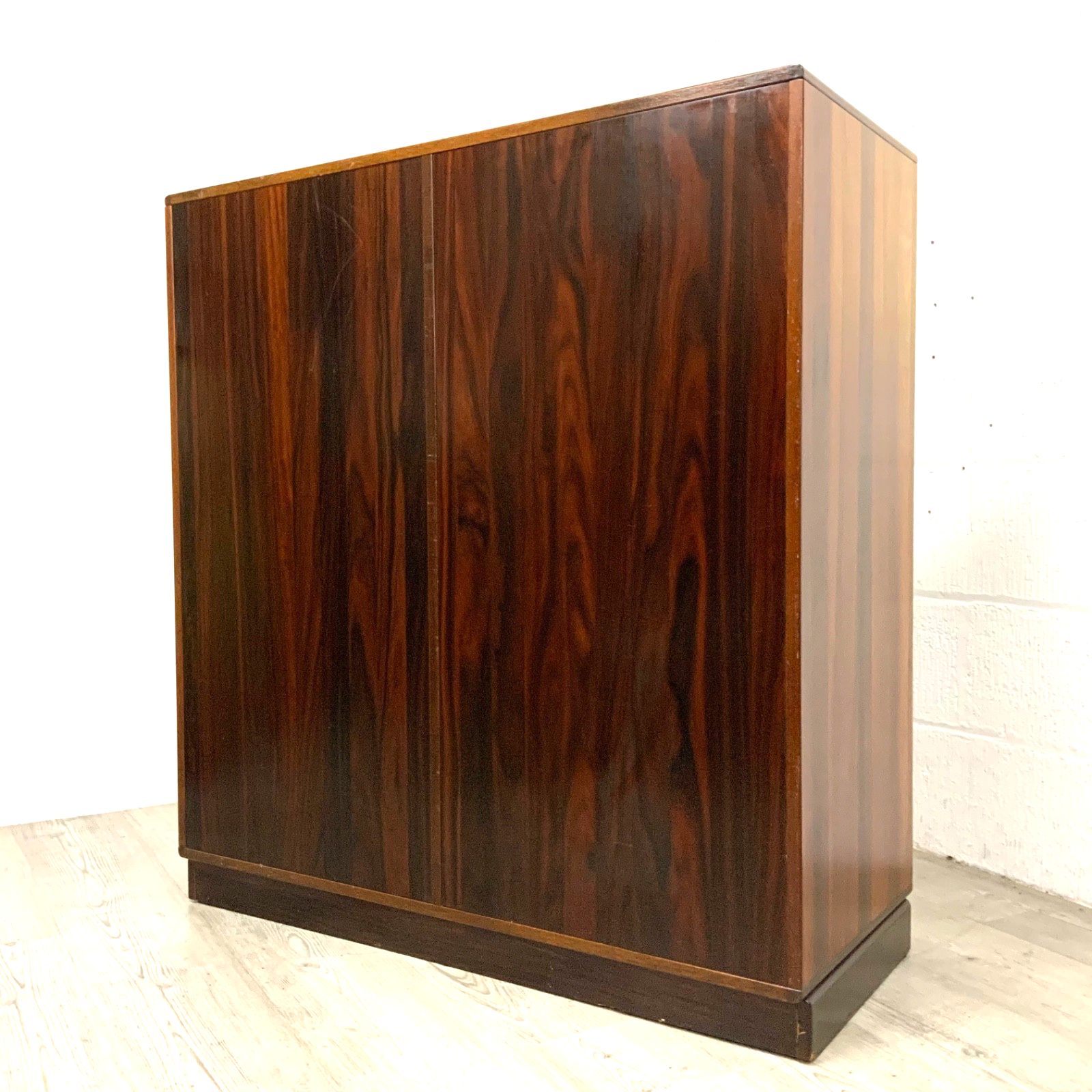 995.0 Danish Rosewood Mid Century Sideboard Cabinet By Skovby Denmark 1970s photo