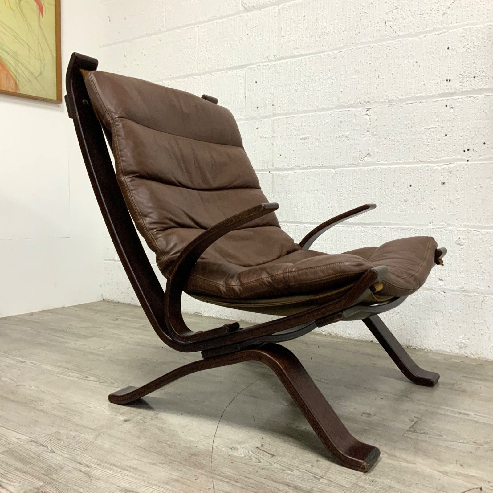 Vintage Danish “Focus” Sling Lounge Chair  By H W Klein For Bramin Mobler 1970s photo buy