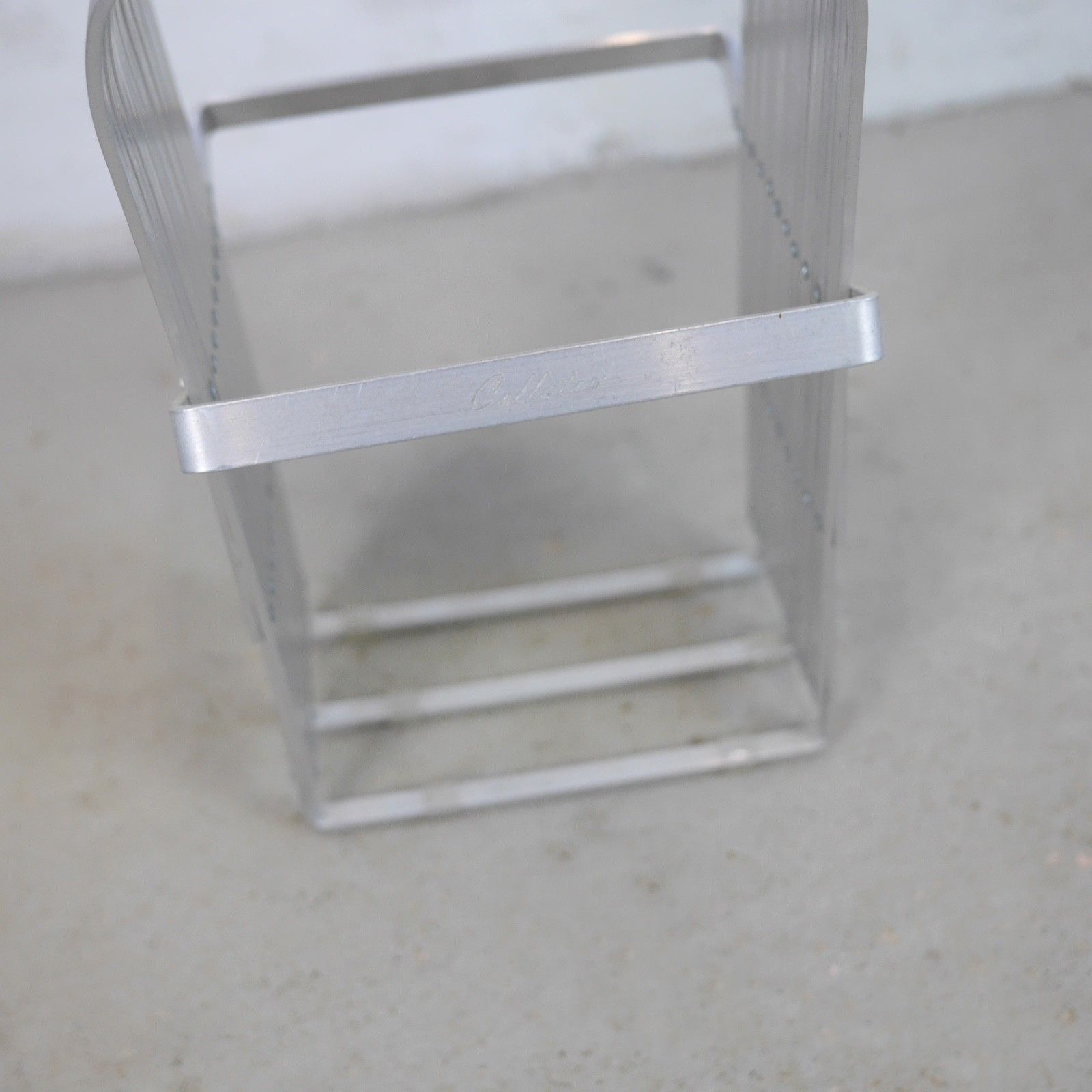 photo vinterior Accordion "Harmonica" Aluminium Magazine Rack Merci Paris #103172