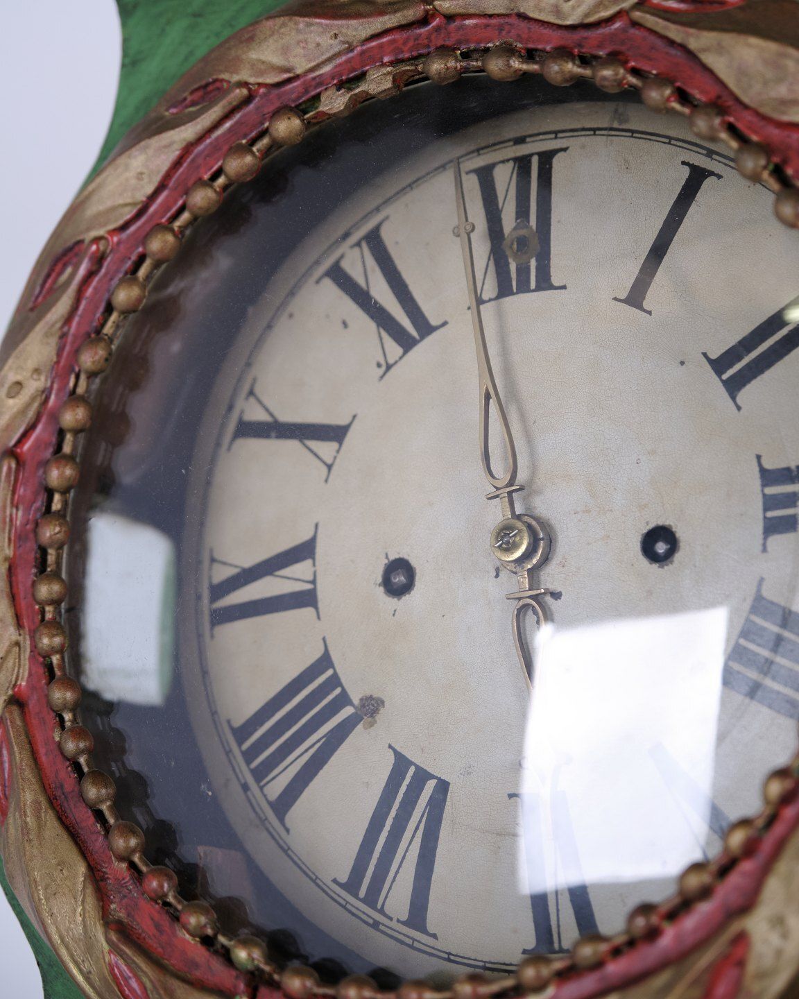 Bornholm Longcase Clock “Frøken” With Original Green Paint From 1790 photo for sale