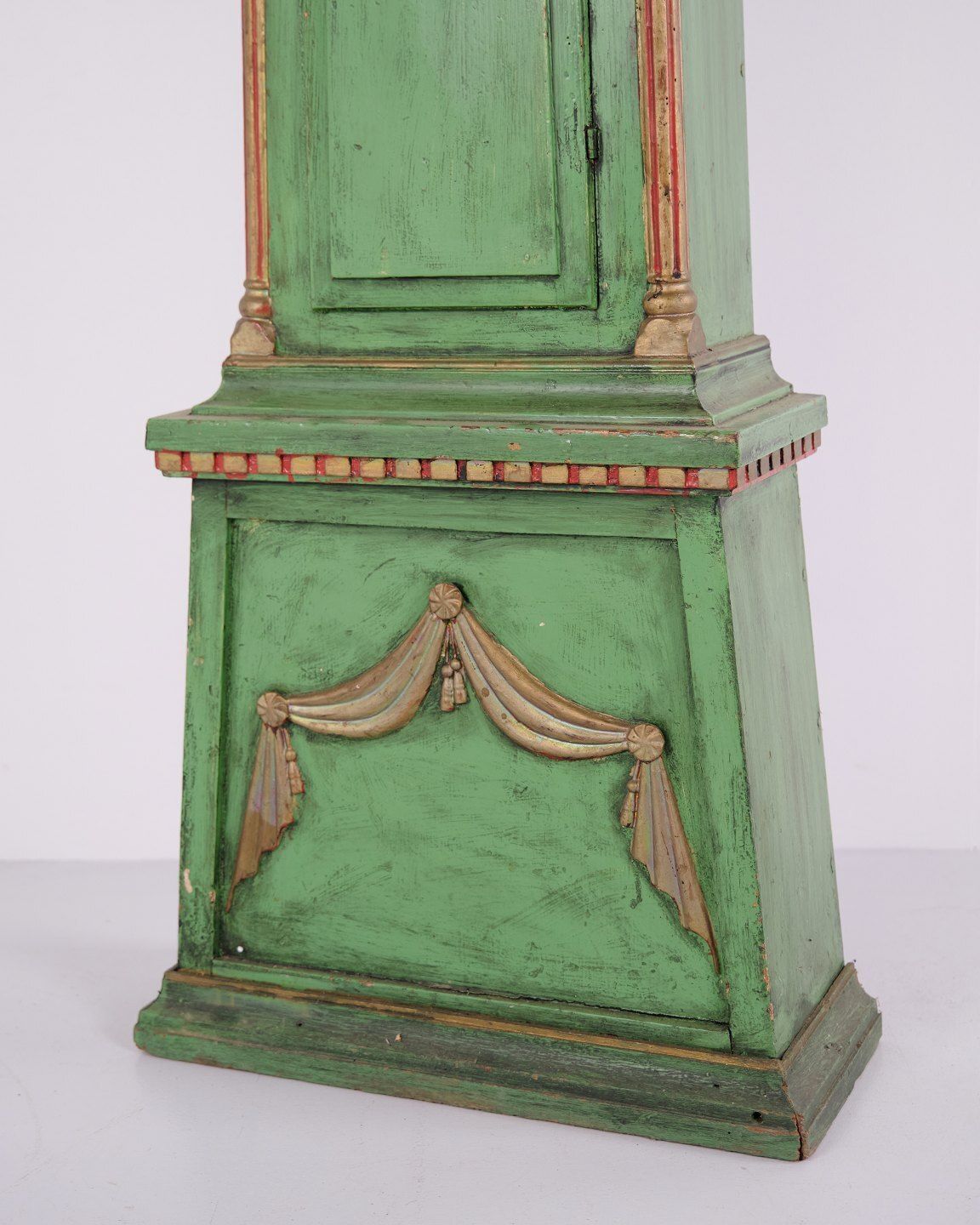 Bornholm Longcase Clock “Frøken” With Original Green Paint From 1790 photo buy