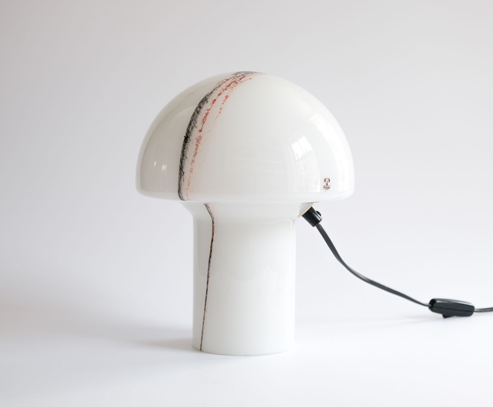 photo buy Mid Century "Lido" Glass Table Lamp By Peill & Putzler, Germany C.1970s