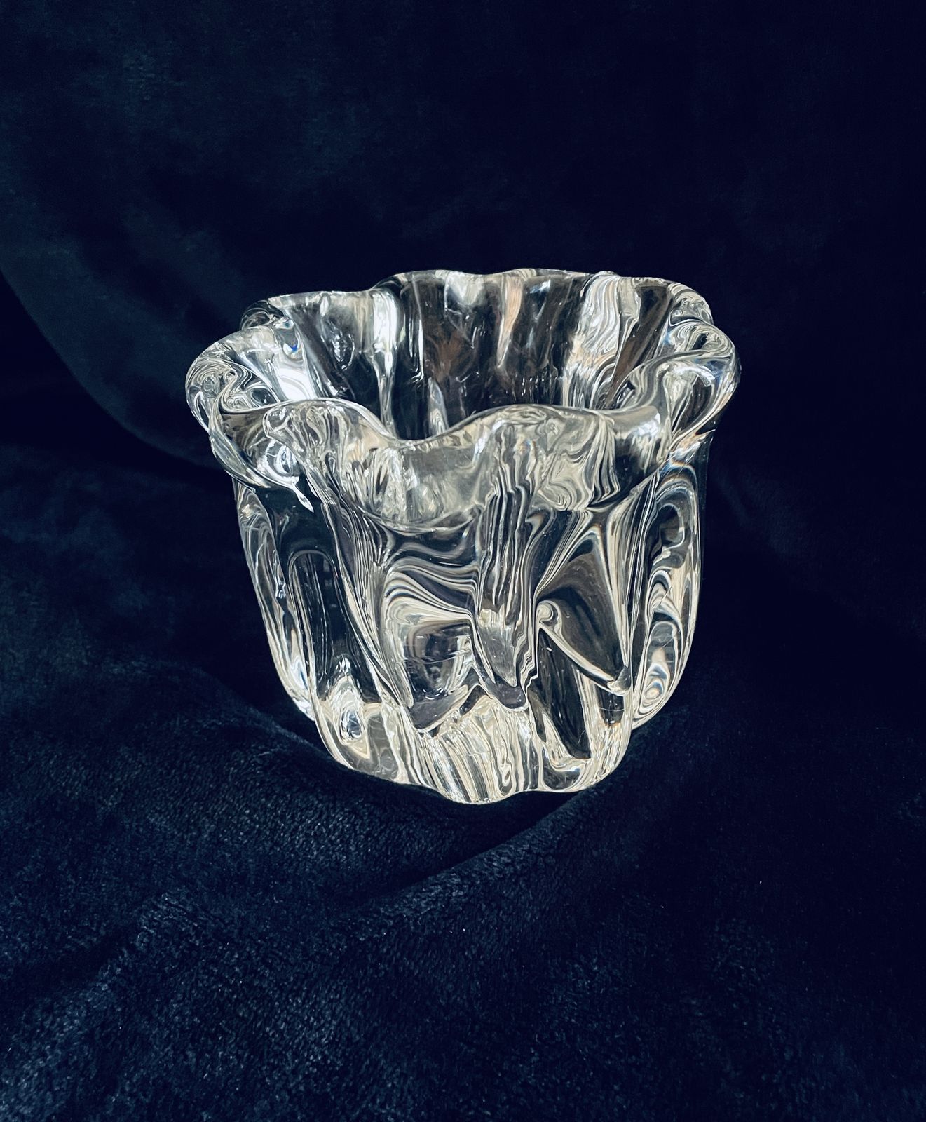 Vintage Finnish Studio Glass Vase By Tapio Wirkhala photo furniture