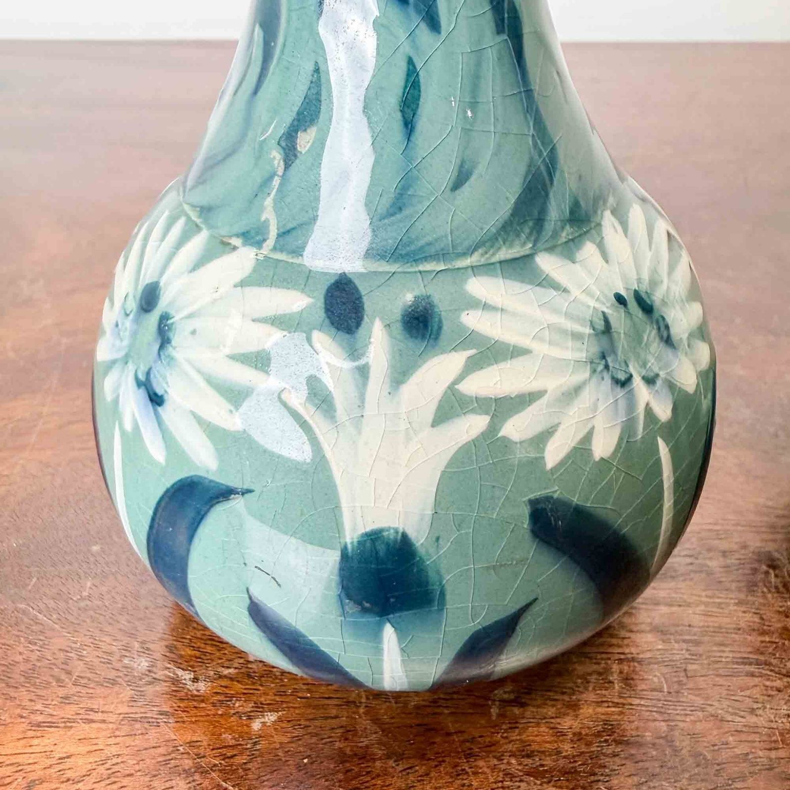 Pair Of Tg Green 'Ivanhoe' Art Nouveau Vases photo vinterior