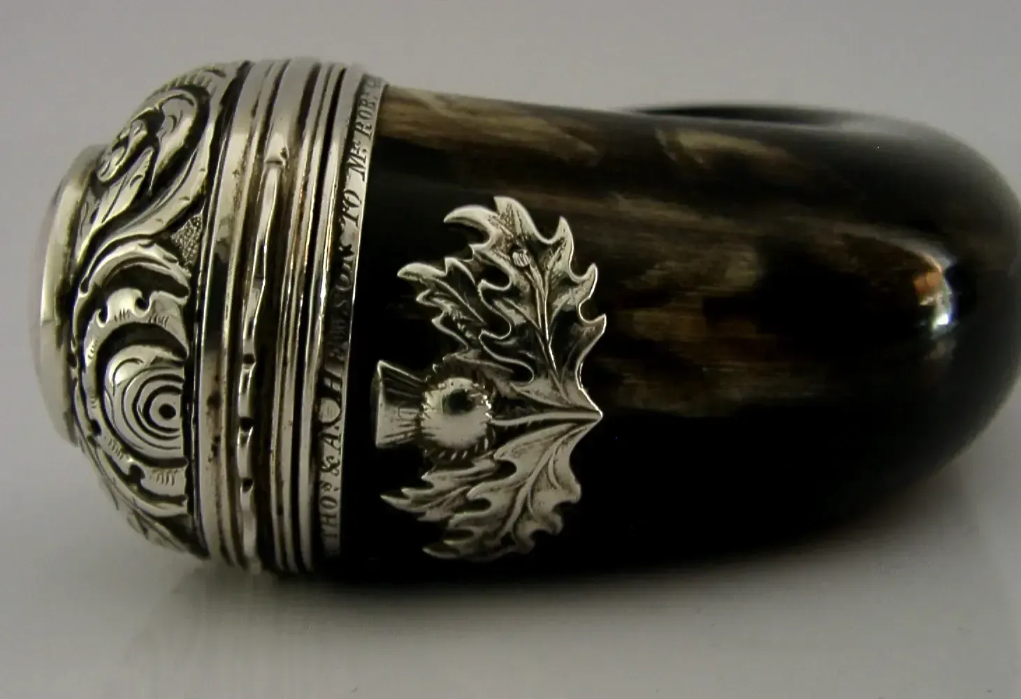 photo for sale Zeldzame Schotse Georgische sterling zilveren snuifdoos, medisch, Liverpool, ca. 1820