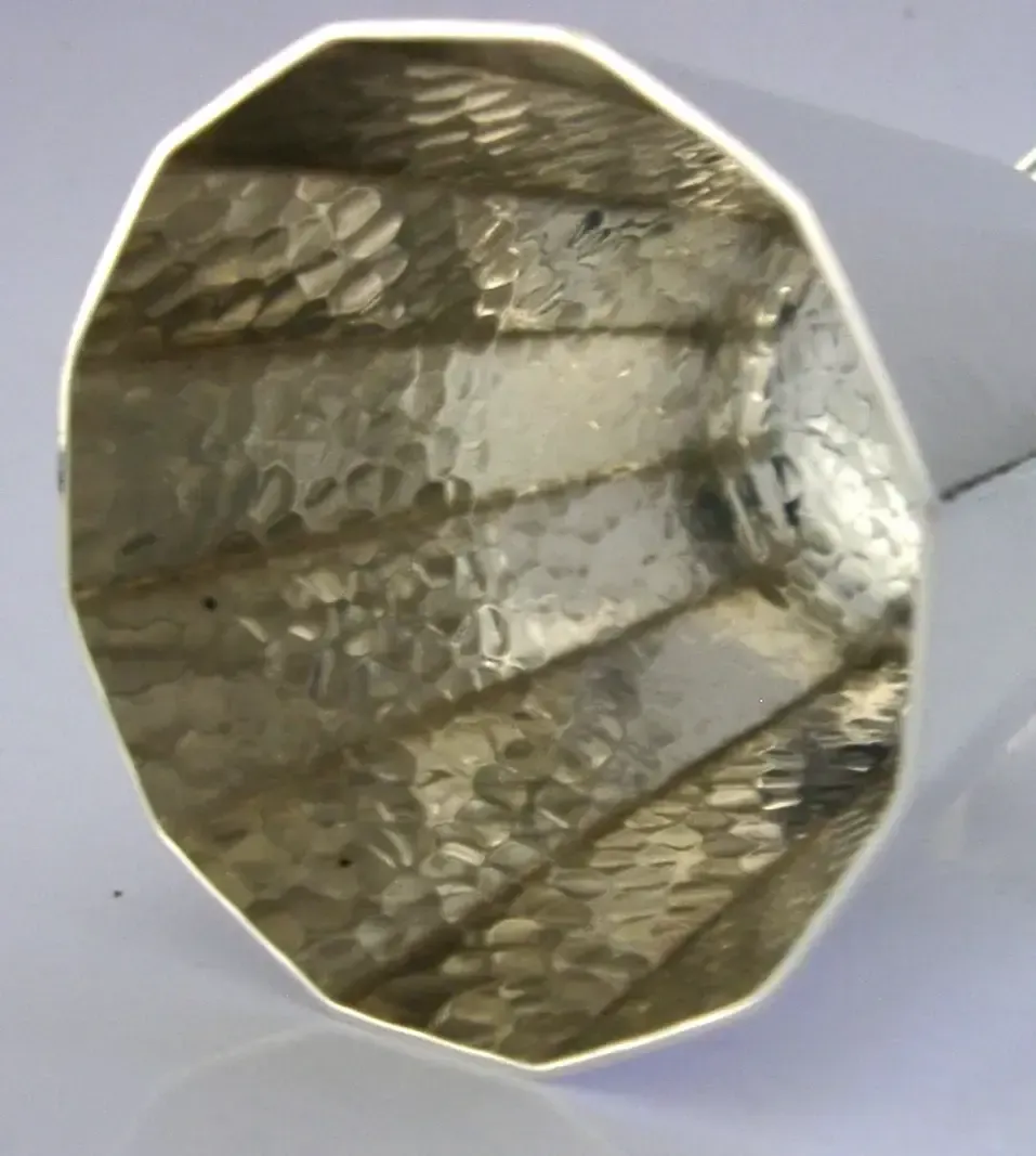 Calice gobelet en argent sterling suédois Eric Lofman, Arts & Crafts, 1985, 96 g photo 320.0