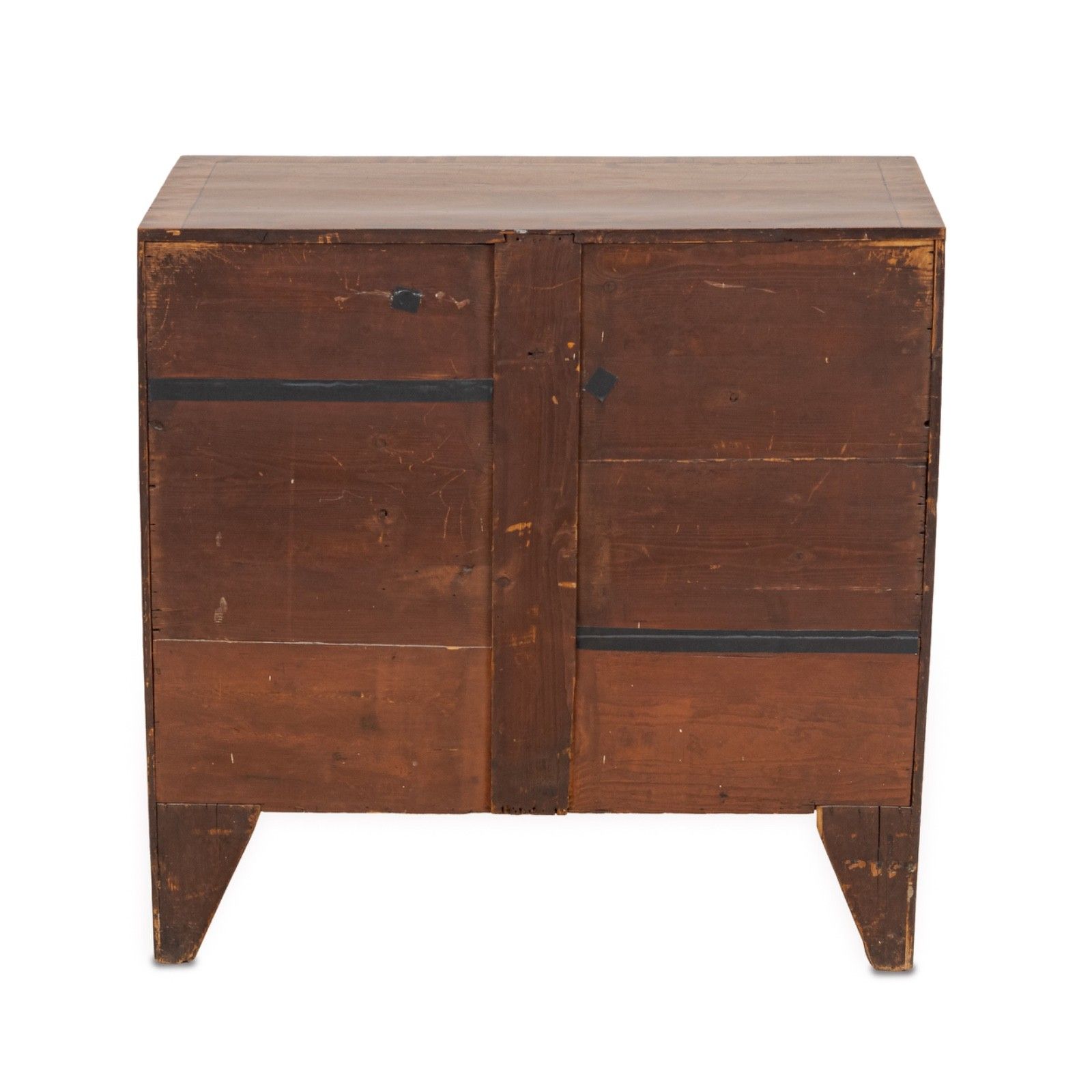 photo for sale Late George III / Regency Inlaid Mahogany Caddy Top Chest Of Drawers C.1800–1820